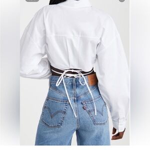 4th & Reckless Cropped Collared Shirt